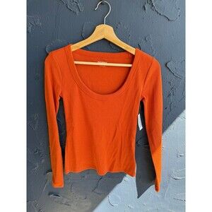 orange long sleeve